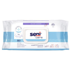 Seni Care lingette avec vitamine E et allantoïne
