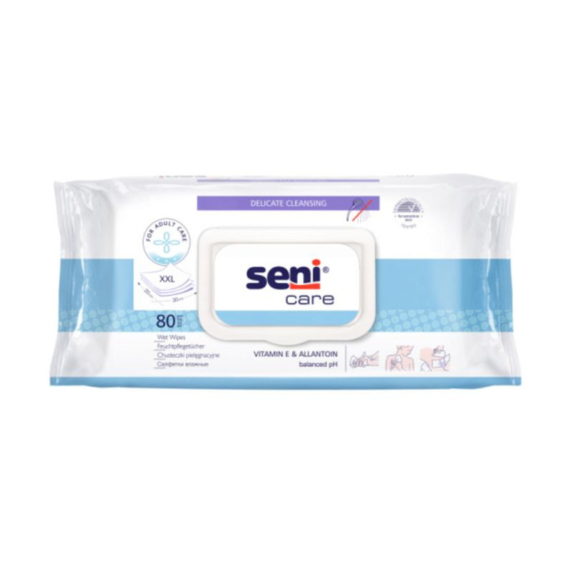 Seni Care lingette avec vitamine E et allantoïne Seni Care lingette avec vitamine E et allantoïne