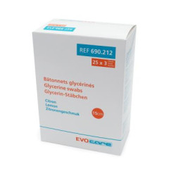 Bâtonnets de soins de bouche Evocare
