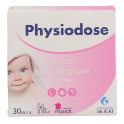 Sérum physiologique Physiodose 5 ml