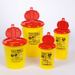 Container rond à aiguilles 0,8 litre
