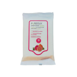 Lingettes nettoyantes de voyage