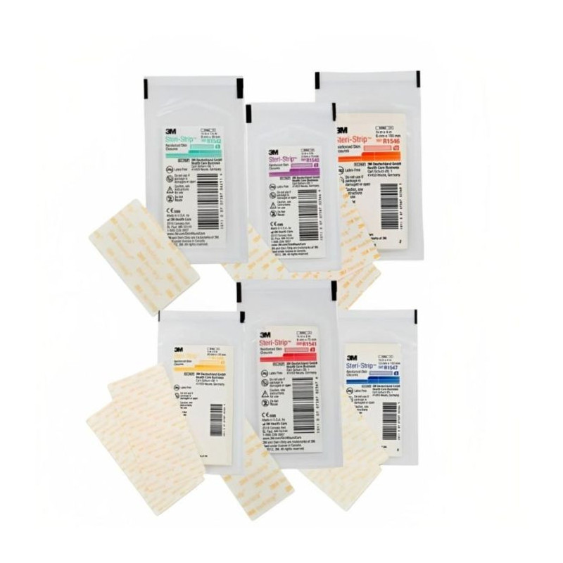Sutures Cutanées Adhésives Stériles Steri-Strip 3M Sutures Cutanées Adhésives Stériles Steri-Strip 3M