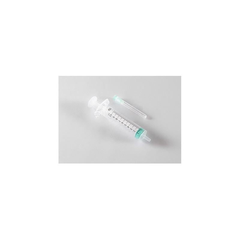 Seringues 5 ml + aiguilles 21G x 1 1/2 Bd Emerald Luer C. Seringues 5 ml + aiguilles 21G x 1 1/2 Bd Emerald Luer C.
