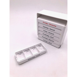 Pilulier semainier Medi-7 blanc
