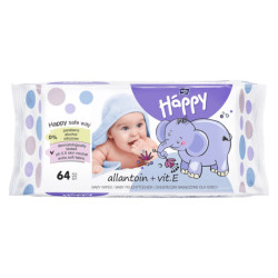 Lingettes bébé à l'allantoïne et vitamine E
