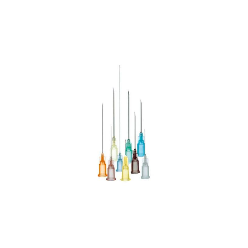 B. 100 AIGUILLES BD MICROLANCE 3 - BLEU - 23G X 1