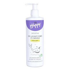 Gel lavant corps et cheveux, émollient 400ml