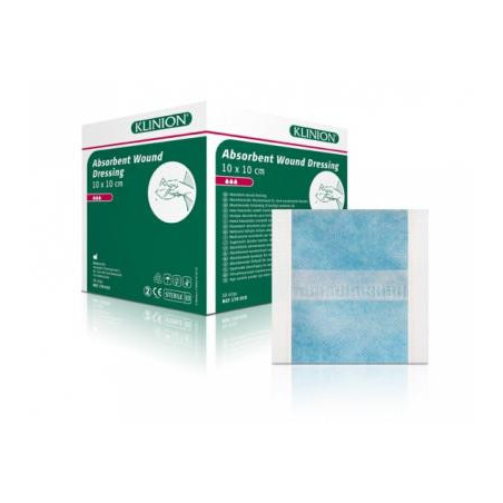 B. 50 COMP ABSORBANTES KLINION 10 X 10 CM - STER