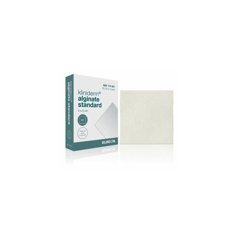 B.1X10 KLINIDERM ALGINATE STD 10 X 10 CM -STER